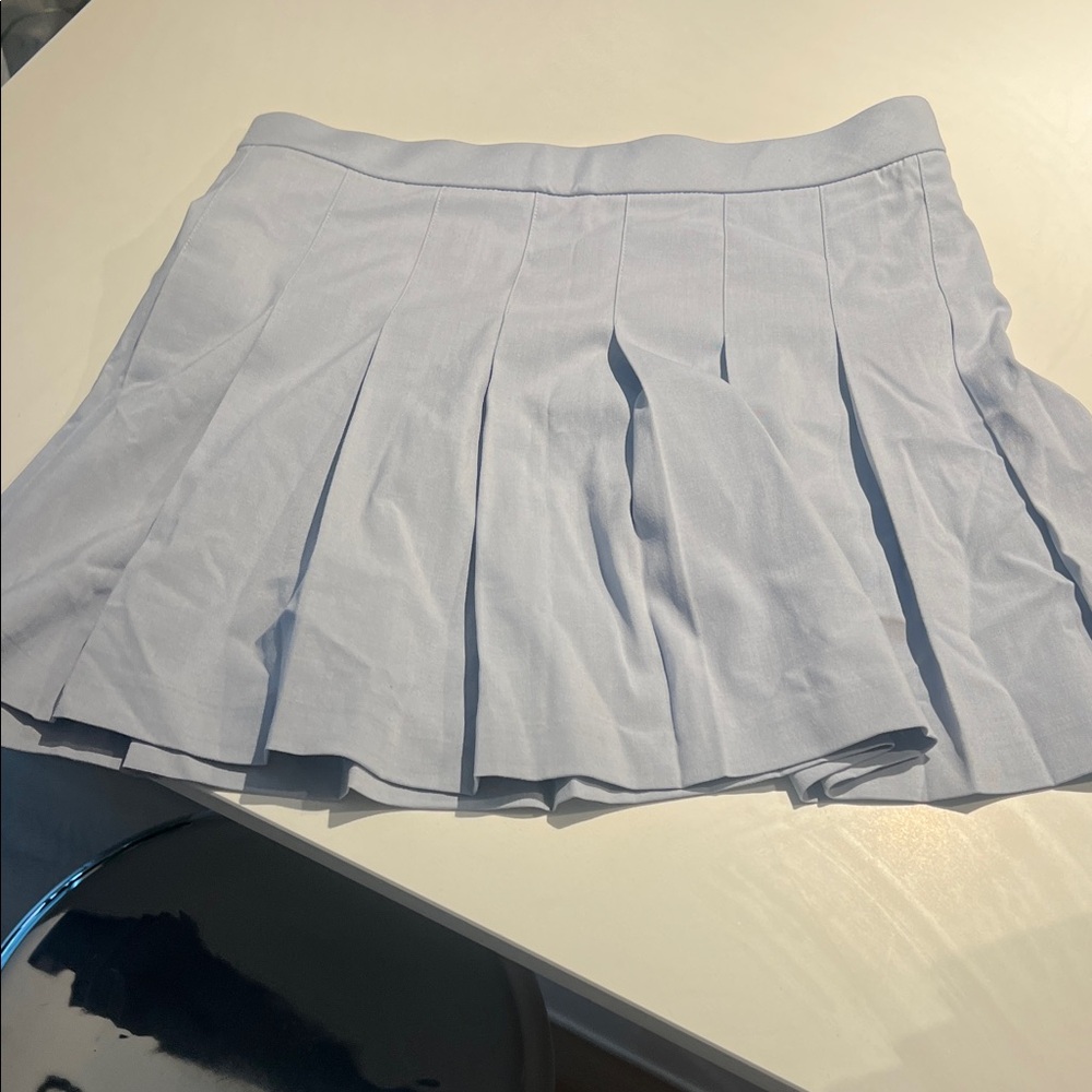 Uniqlo Soft Blue Skirt
